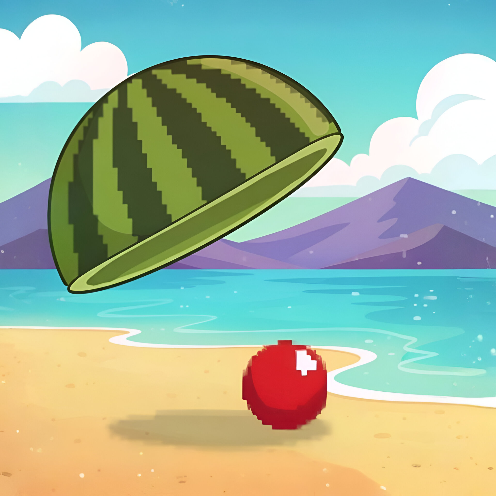 Shuffle Watermelon: Focus